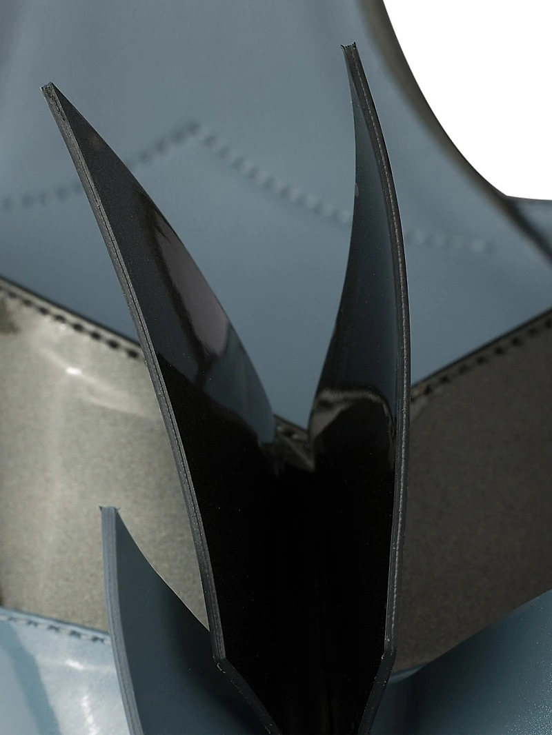 Two-Tone Patent Leather D'orsay 55MM Pumps