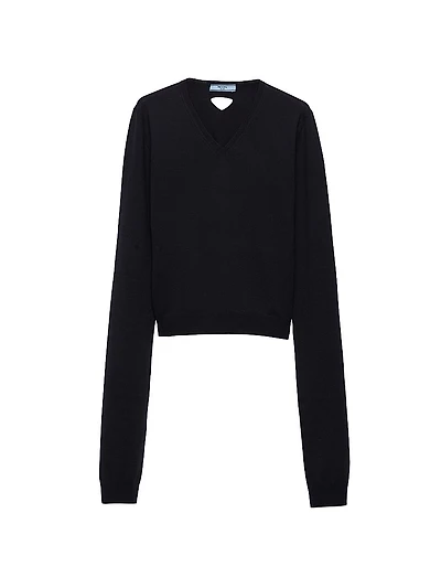 Wool V-Neck Sweater
