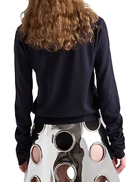 Wool V-Neck Sweater