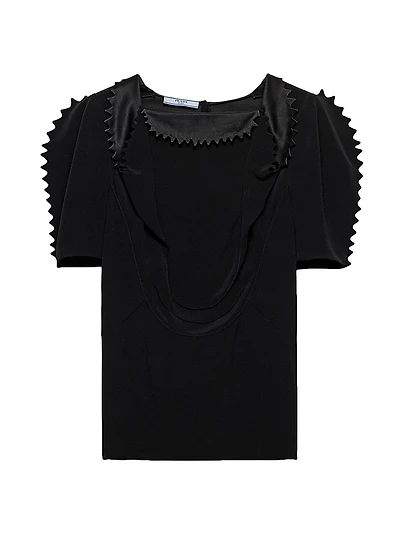 Cady Crepe Top