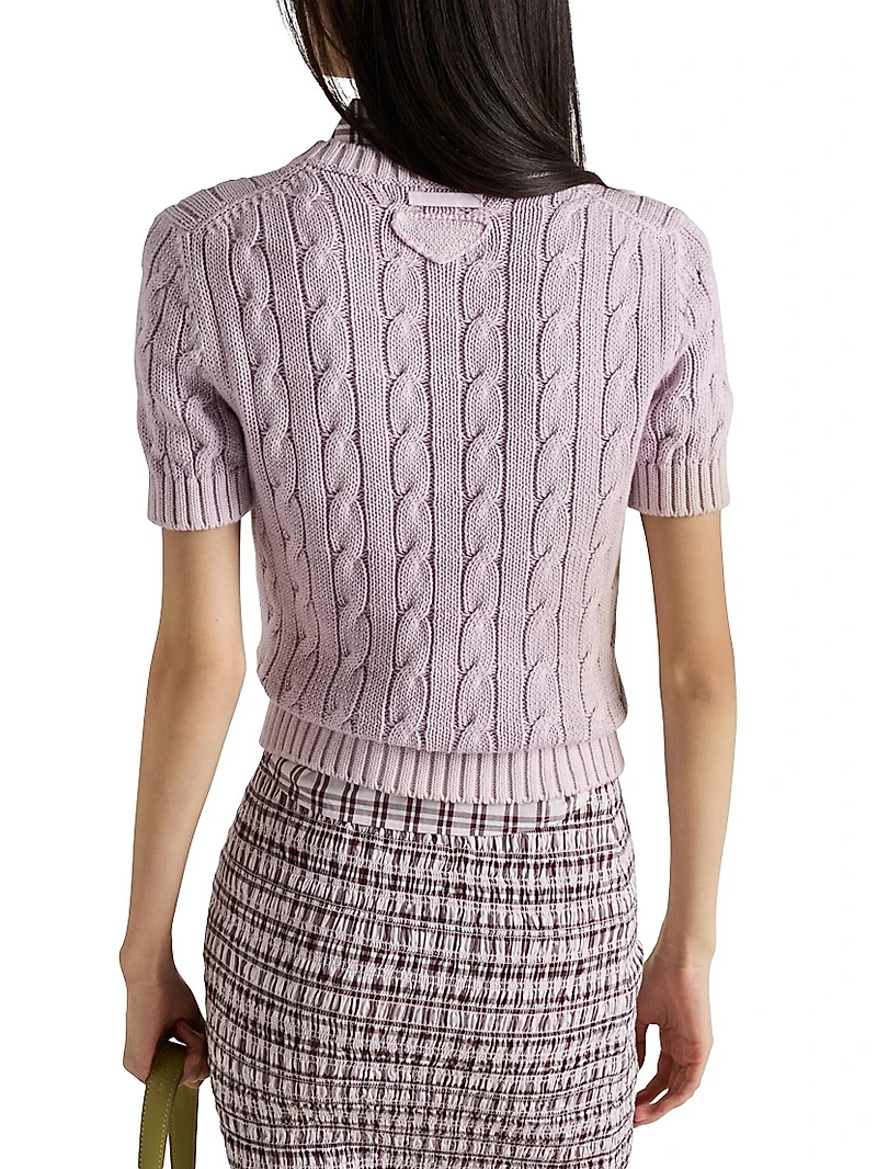 Cotton Crew-Neck Sweater