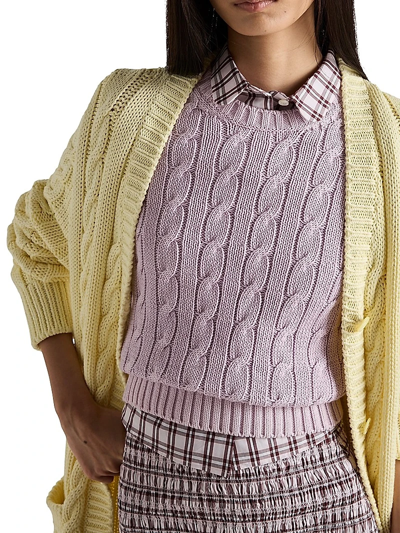 Cotton Crew-Neck Sweater
