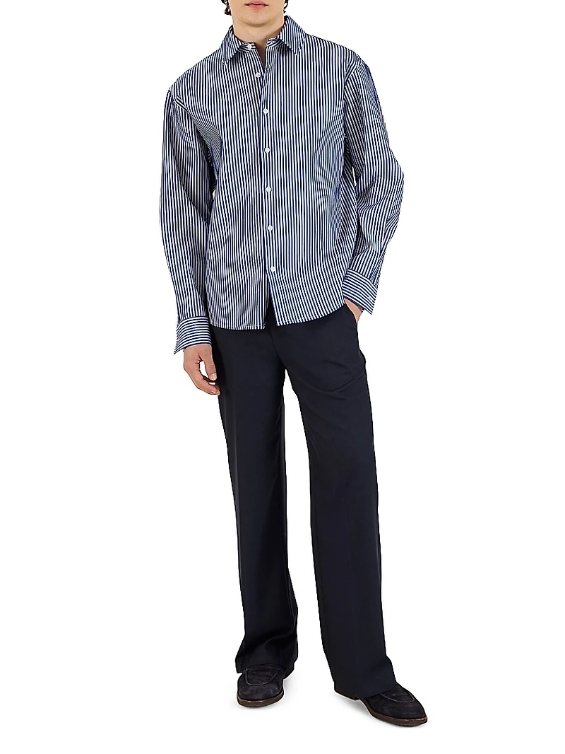 Eco Pleated Trousers