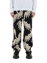 Palmetto Embroidered Pants