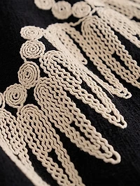 Palmetto Embroidered Pants