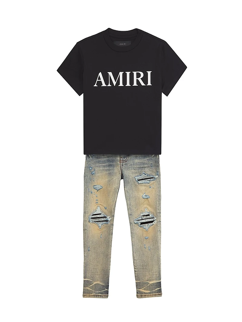 Little Kid's & Core Logo T-Shirt