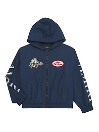 Little Boy's & Station Patch Windbreaker Jacket