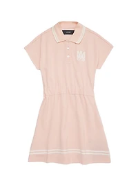 Little Girl's & MA Polo Shirtdress