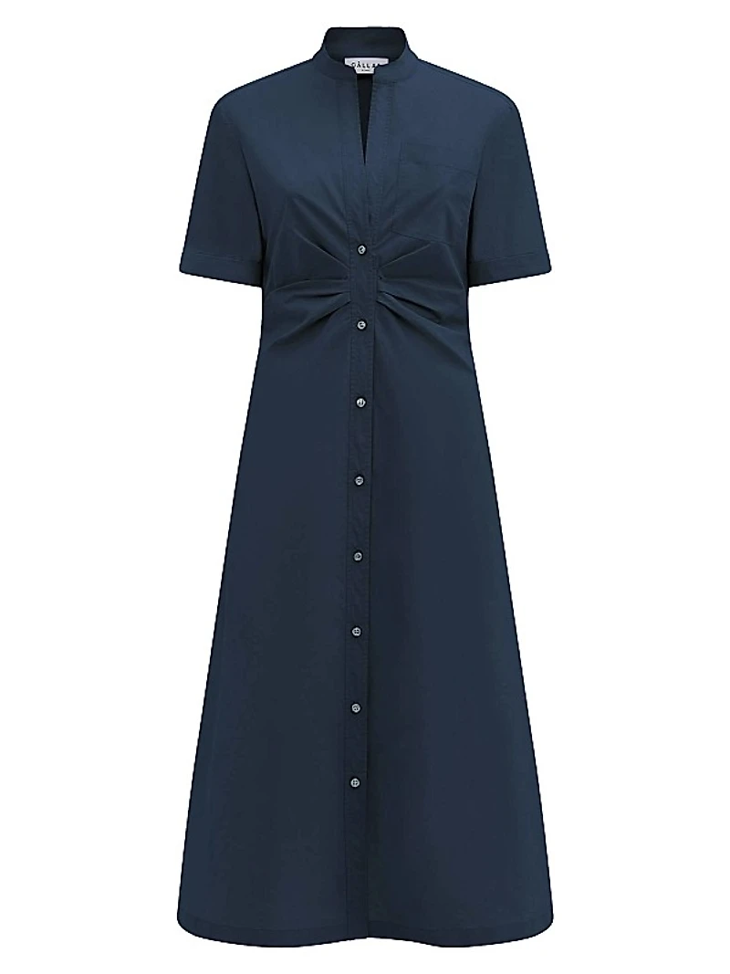 Noor Long Shirt Dress