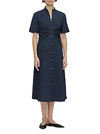 Noor Long Shirt Dress