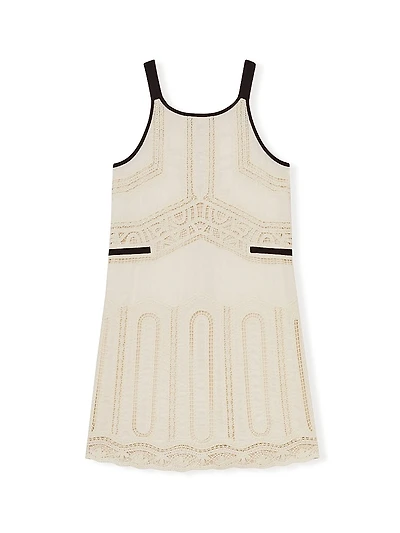 Little Girl's & Lace Sleeveless Dress