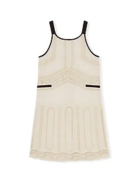 Little Girl's & Lace Sleeveless Dress
