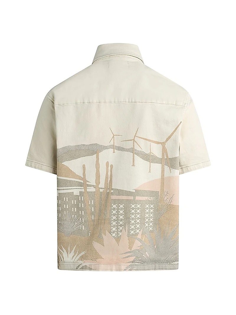Desert Graphic Short-Sleeve Shirt
