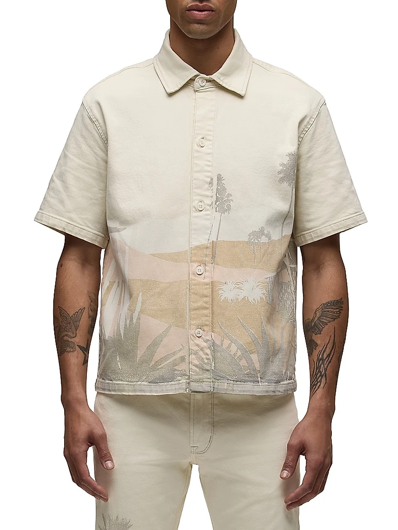 Desert Graphic Short-Sleeve Shirt