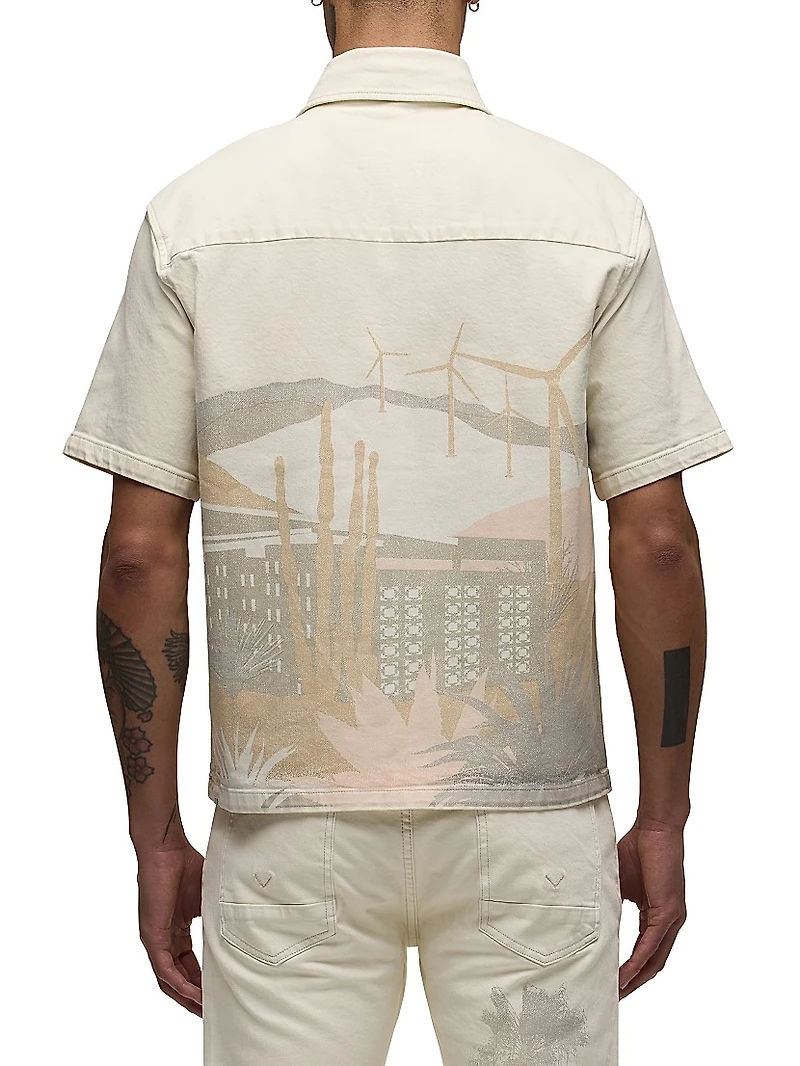 Desert Graphic Short-Sleeve Shirt