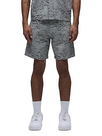 Clint Jacquard Denim Shorts