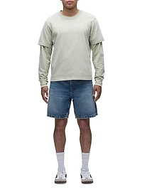 Clint Relaxed-Fit Denim Shorts