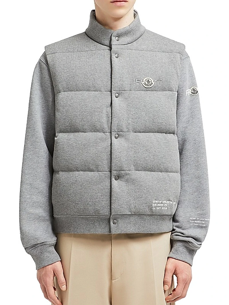 Moncler x FRGMT Puffer Vest in Cotton