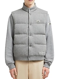 Moncler x FRGMT Puffer Vest in Cotton