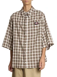 Hacienda Plaid Cotton Shirt