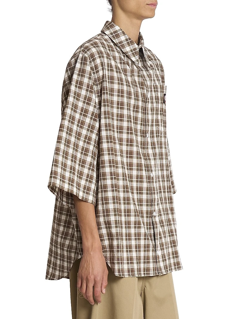 Hacienda Plaid Cotton Shirt
