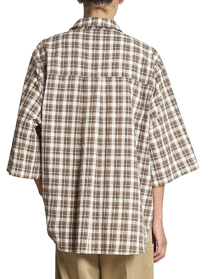 Hacienda Plaid Cotton Shirt