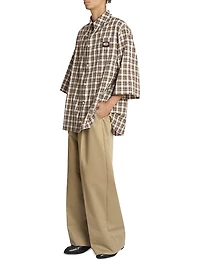 Hacienda Plaid Cotton Shirt