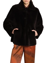 Shearling Reversiable Coat