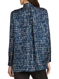 Printed Silk Blouse