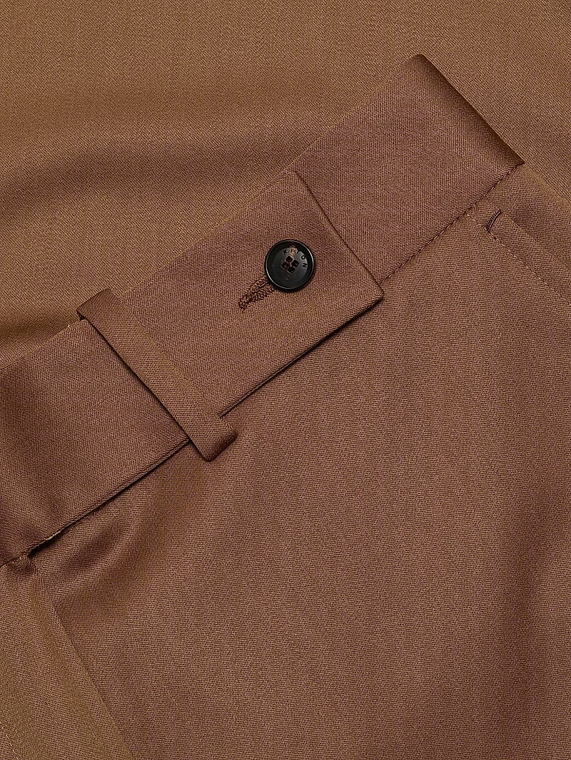 Stretch Wool Palazzo Trousers