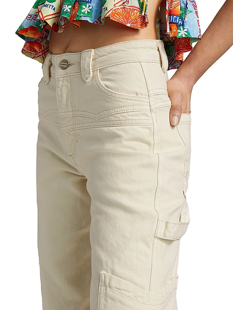 Drew Relaxed-Straight Coin Pocket Jeans