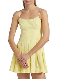 Iris Cotton Minidress