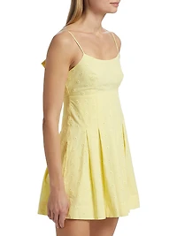 Iris Cotton Minidress