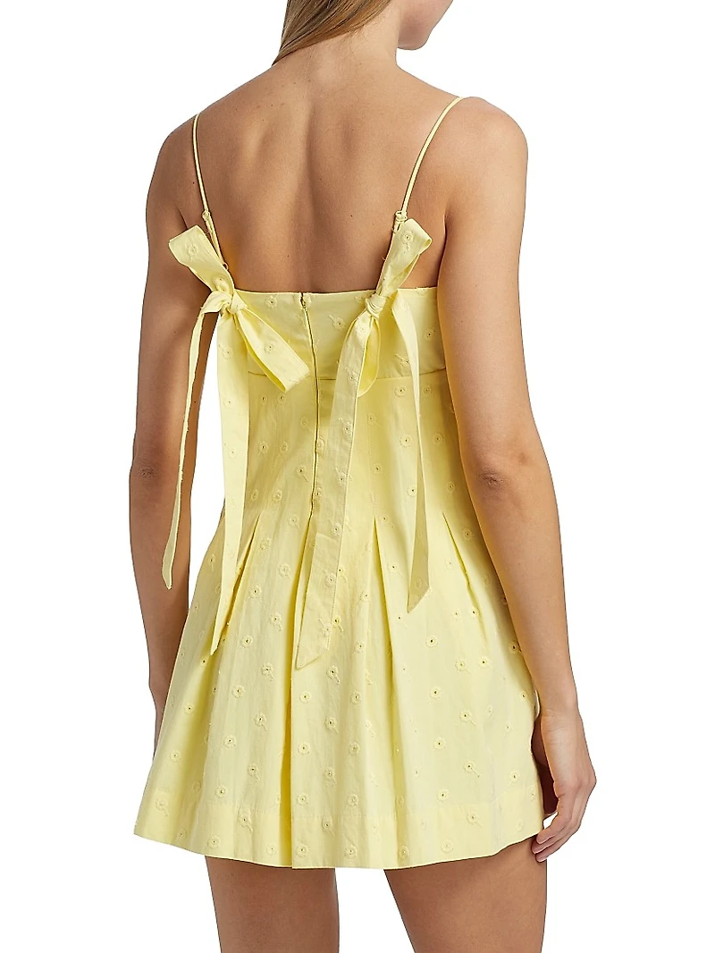 Iris Cotton Minidress