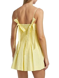 Iris Cotton Minidress