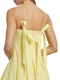 Iris Cotton Minidress