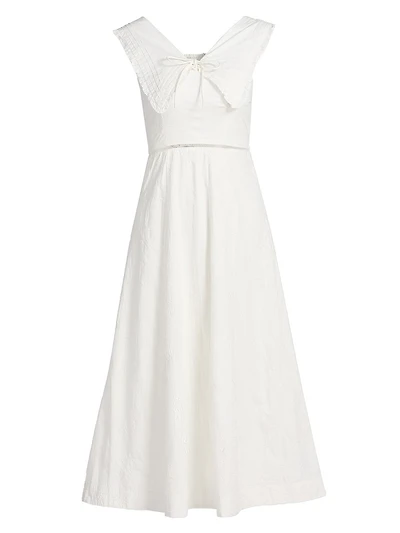 Fan Midi-Dress
