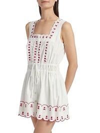 Amaya Embroidered Minidress