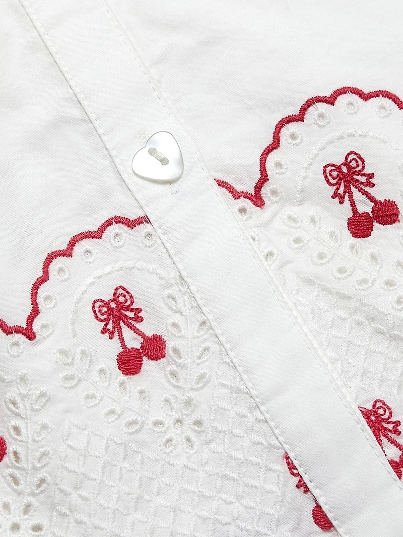 Amaya Embroidered Minidress