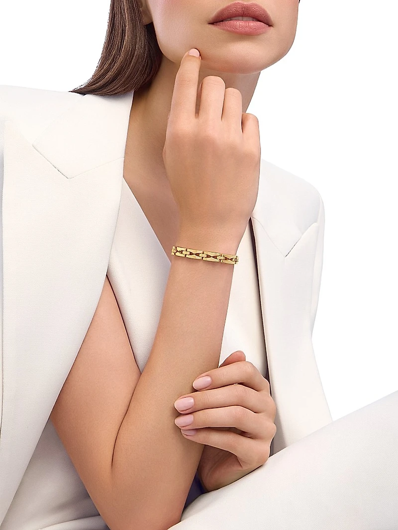 B.zero1 18K Yellow Gold Chain Bracelet