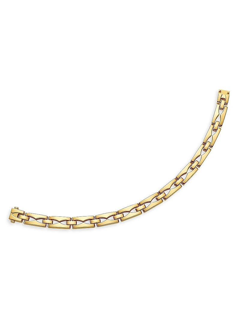 B.zero1 18K Yellow Gold Chain Bracelet