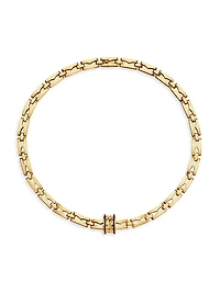 B.zero1 18K Yellow Gold & Ceramic Pendant Necklace