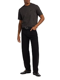 Chevron Cotton T-Shirt