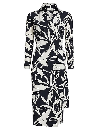 Kamala Floral Tie-Waist Dress