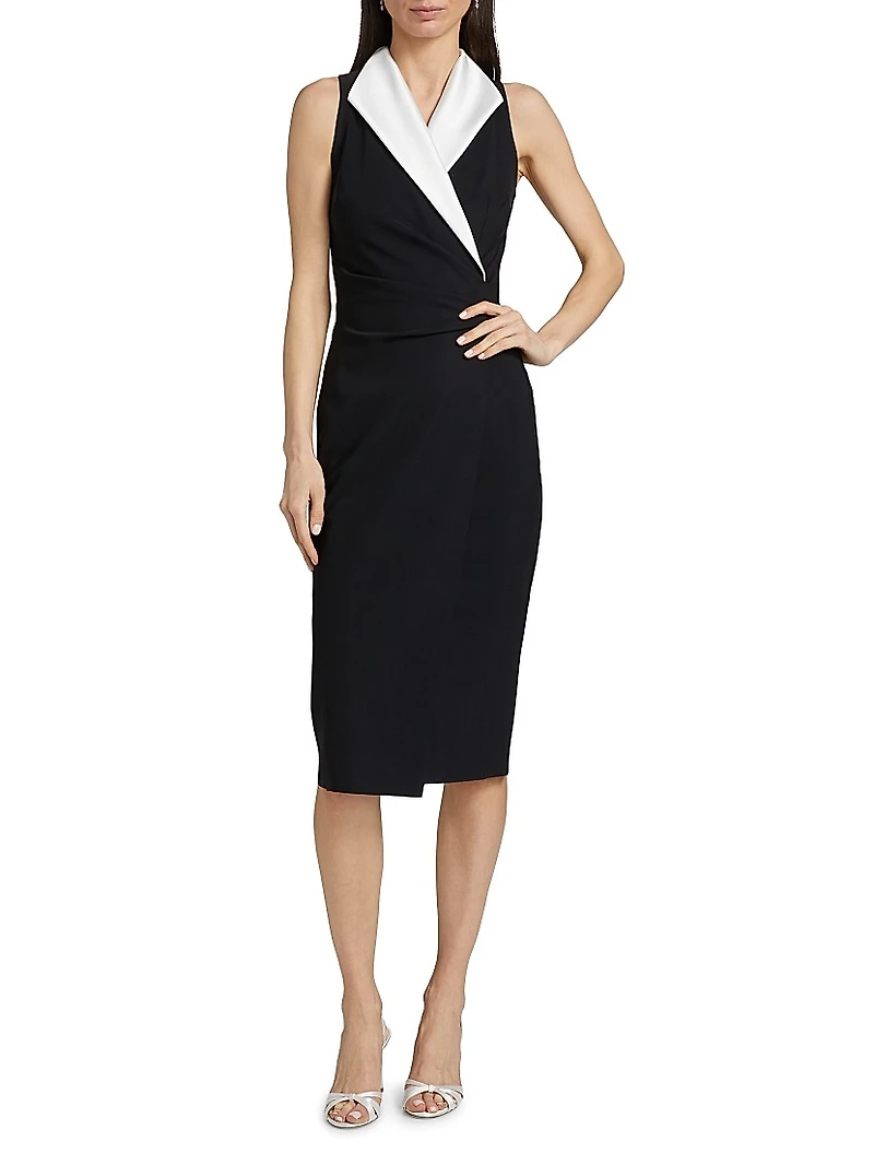 Dani Collared Sleeveless Dress