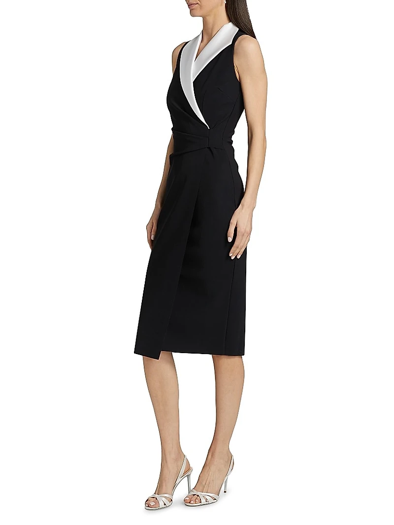 Dani Collared Sleeveless Dress