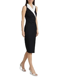 Dani Collared Sleeveless Dress