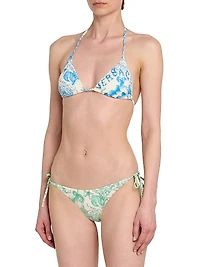 Underwater Barocco Stretch Bikini Top