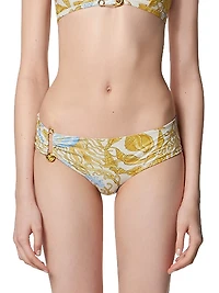 Barocco Print Bikini Bottom