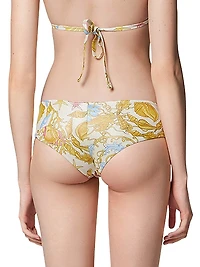 Barocco Print Bikini Bottom